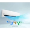 LG Silence Dual  3,5 kw (S12EQ) inverteres, 3D légáram, hűtő-fűtő split klíma (R32)