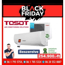Tosot by Gree (Opus) 3,5 kw (R32) Inverteres Integrált wifi vezérlés,3D, téliesített, split klímaértékesítés Szállítva és Szerelve