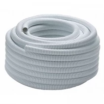 KONDENZVÍZ, CSEPPVÍZ-SPIRÁL CSŐ PVC 30FM/TEKERCS (FEHÉR) 16 MM