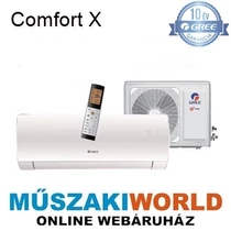 Gree Comfort Pro 2,7 kw (GWH09ACCXB-K6DNA1G) Téliesíttet, inverteres, wifi, Hűtő-fűtő split klíma (R32)