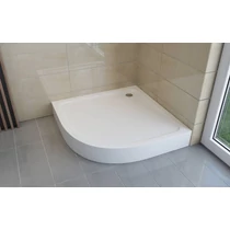 OCEANO Negyedköríves akril zuhanytálca, m lábbal 80x80x12cm EU