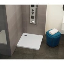 Szögletes akril zuhanytálca, alacsony 90x90x5 cm Szögletes akril zuhanytálca, alacsony 90x90x5 cm
