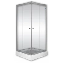 Sanimix 22.1512 Szögletes zuhanykabin átlátszó üveggel 90x90x200 cm