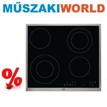 AEG  HK634021XB Beépíthető,önálló 60 cm széles kerámia főzőlap