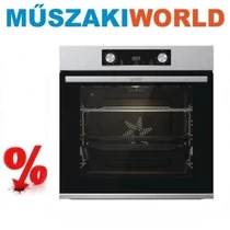 Gorenje BPS6737E14X beépíthető sütő