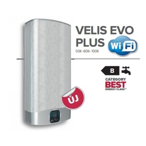 Ariston Velis EVO WiFI  50 EU elektromos vízmelegítő (bojler)
