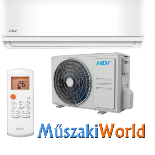 MDV NEXT by MIDEA 2,6 kw (NTA-026B-IU - 026B-OU) Inverteres Hűtő-fűtő split klíma (R32)