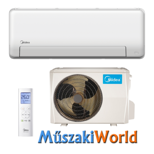 Midea All Easy PRO 3,5 kw (R32) WIFIs, Inverteres Hűtő-fűtő split klíma