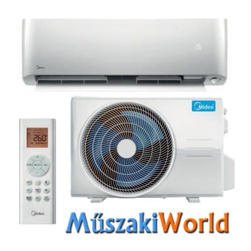 Midea Oasis Plus 2,6 kw (R32) WIFIs, Inverteres Hűtő-fűtő split klíma