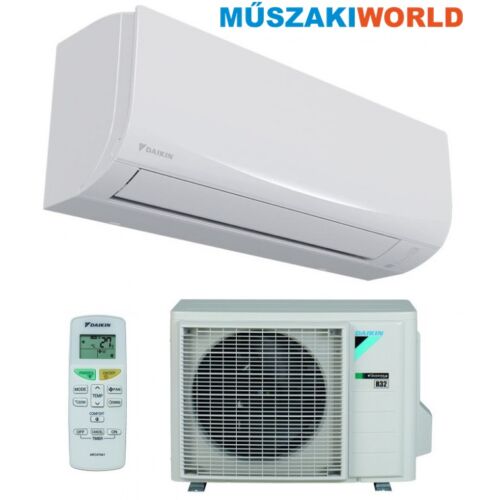 Daikin Sensira 2,5 kw (FTXF25C / RXF25C) Inverteres, wifi, Hűtő-fűtő split klíma (R32) 