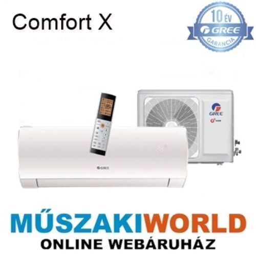 Gree Comfort X 5,2 kw (GWH18ACDXF-K6DNA1A) Téliesíttet, inverteres, wifi, Hűtő-fűtő split klíma (R32)