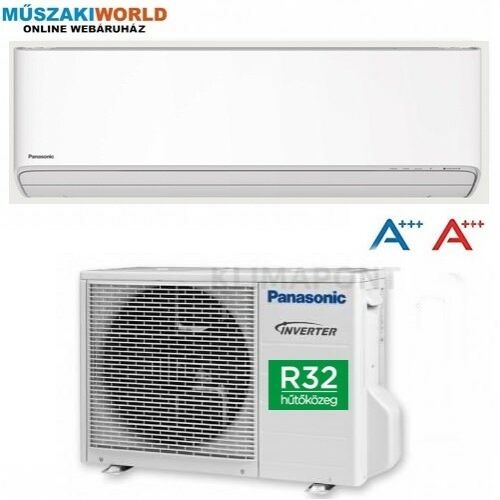  Panasonic KIT‐X25‐XKE Inverter+ 2,5 kw (R32) Inverteres Hűtő-fűtő split klíma