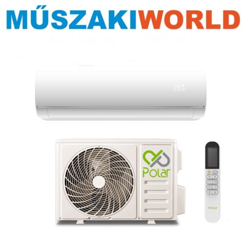 Polar Ideal 2,5 kW (SDI25) Inverteres, wifi, Hűtő-fűtő split klíma (R32)