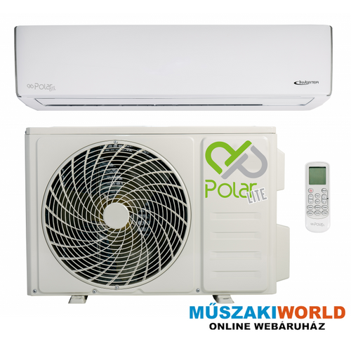 Polar Polar Lite 5kW (SDL50) Inverteres, wifi opcionális, Hűtő-fűtő split klíma (R32)
