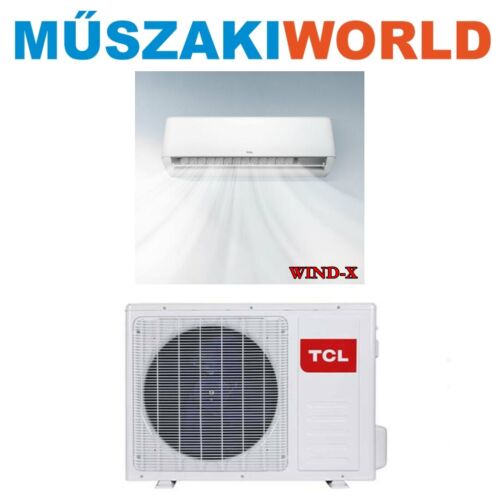 TCL WIND-X 3,5 Kw (TAC-12CHSD/TPG11 ) Inverteres Wifi, Hűtő-fűtő split klíma (R32