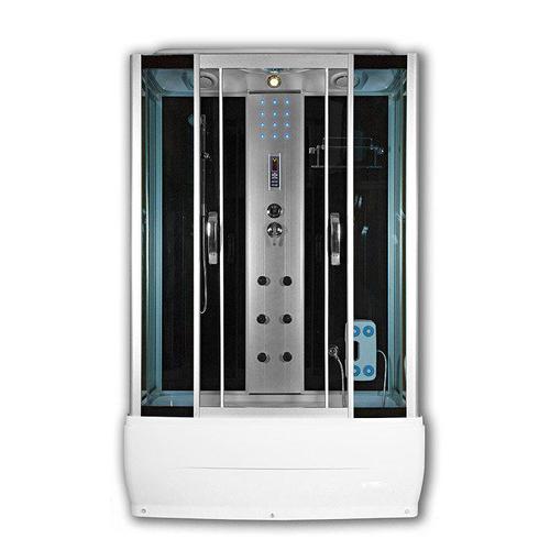 Sanimix 22.8011-135 Kádas Hidromasszázs zuhanykabin elektonikával 135x85x215 cm