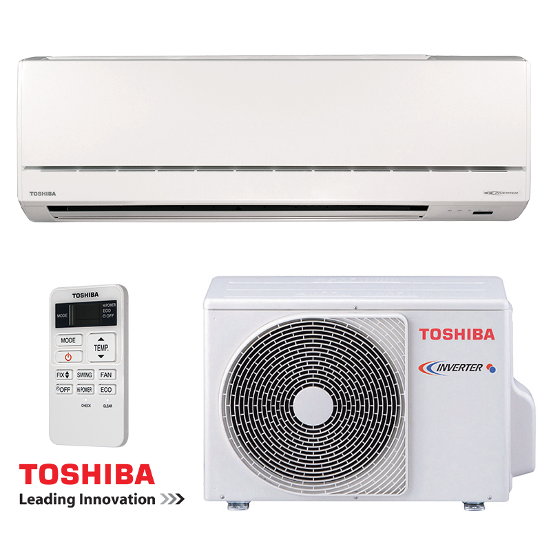 TOSHIBA 3,3 kw RAS-137SKV-E5 / RAS-137SAV-E5 Inverteres hűtő-fűtő split ...